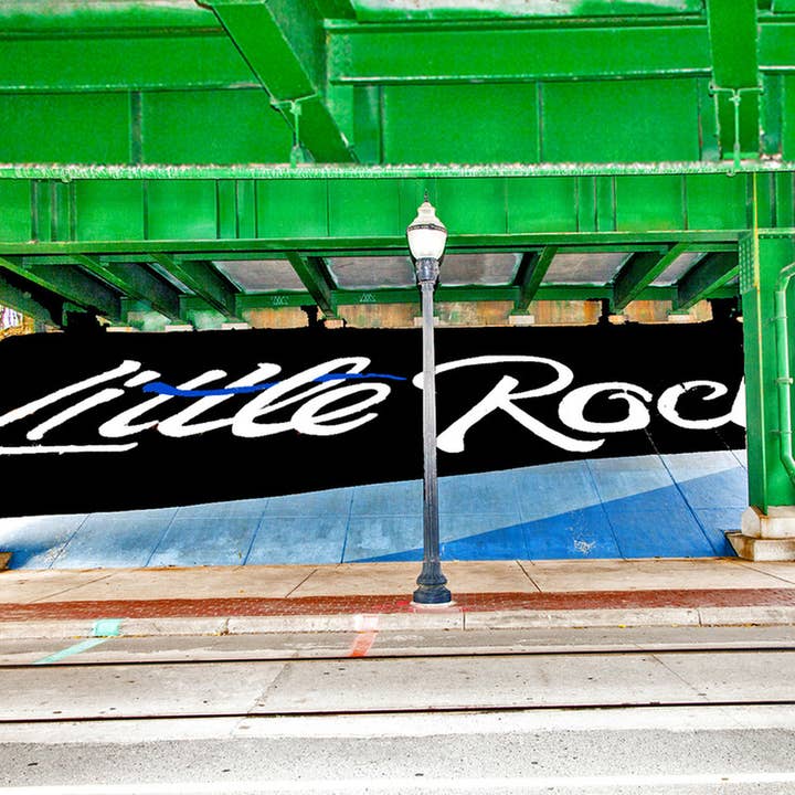 Little Rock Graffiti Coaster for wholesale by South Austin Gallery