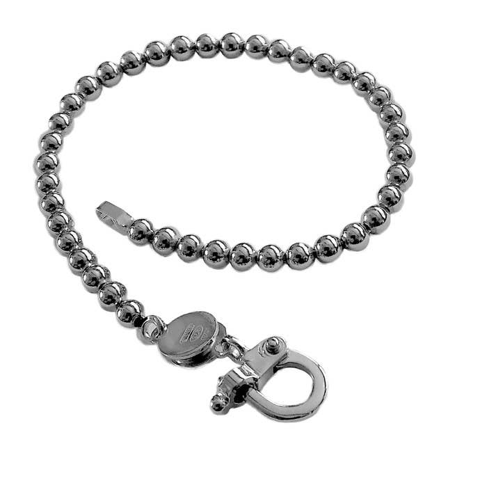 Cavas  gioielli - Wholesale Link & Chain Bracelet - Unisex silver bracelet made up of many balls2