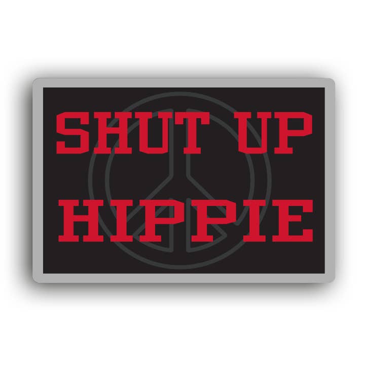 Hou je mond, hippiepatch. voor wholesale door Bunker 27