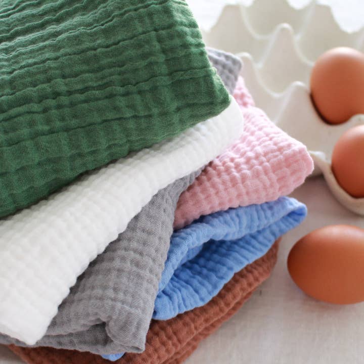 My Kitchen Linens - Wholesale Tea Towel - Set of 2 Kitchen Towels / Lightweight 2 Layer Muslin7