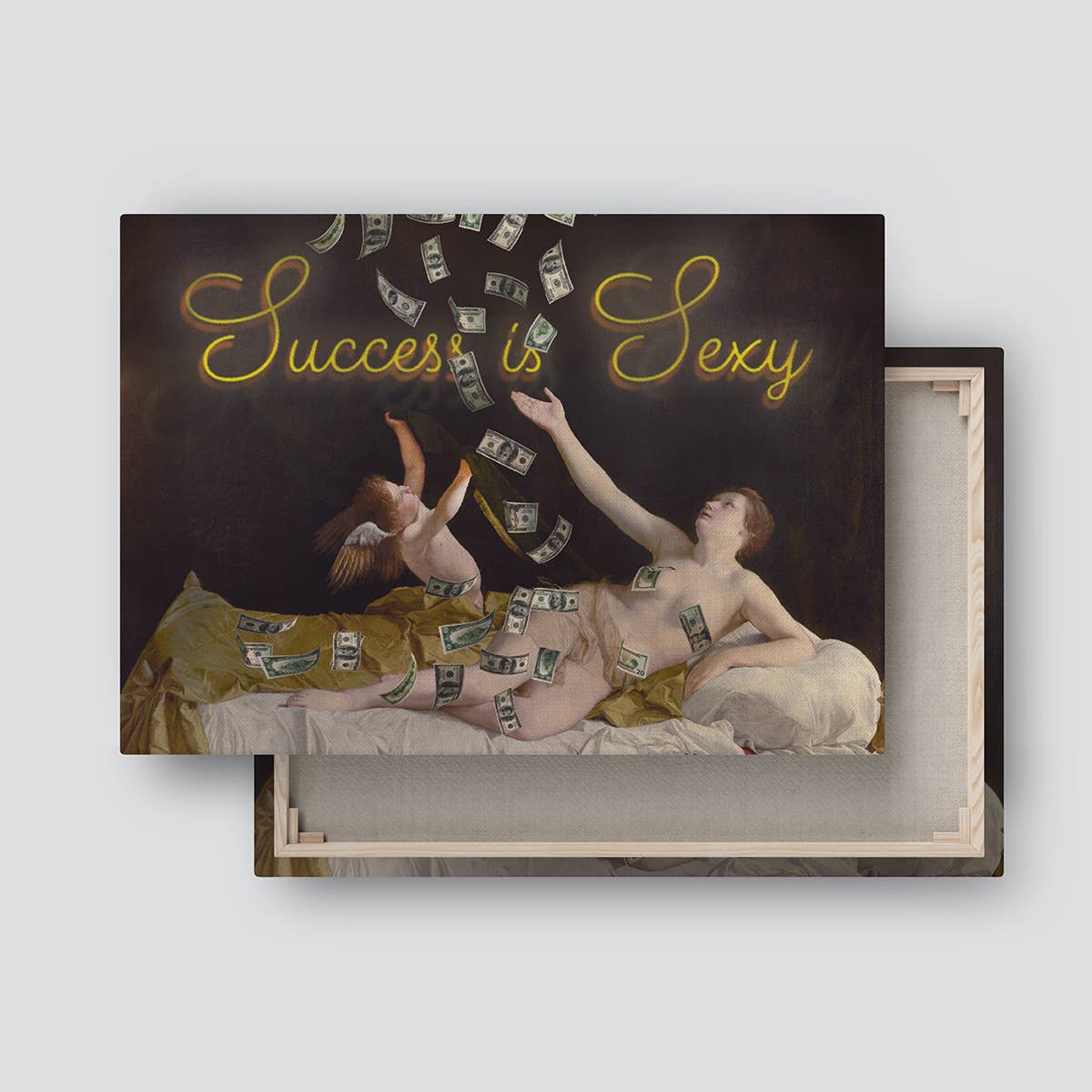 Dikhotomy – wholesale Konsttryck – Framgång är sexig canvastryck1
