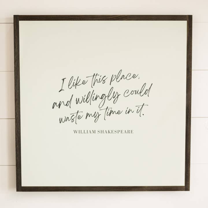 Joyfully Said - Wholesale Sign - I Like This Place | Wall Art