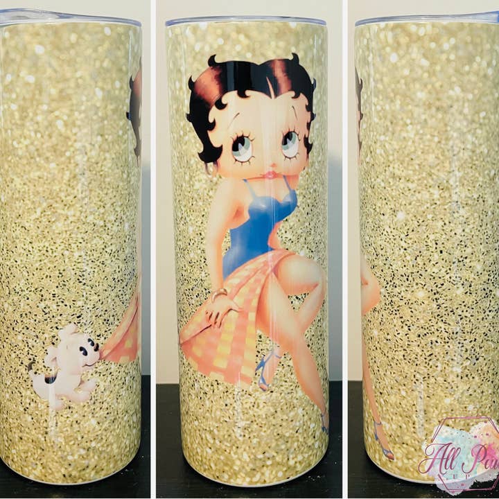 Betty Boop Tumbler for wholesale by Desert Moons