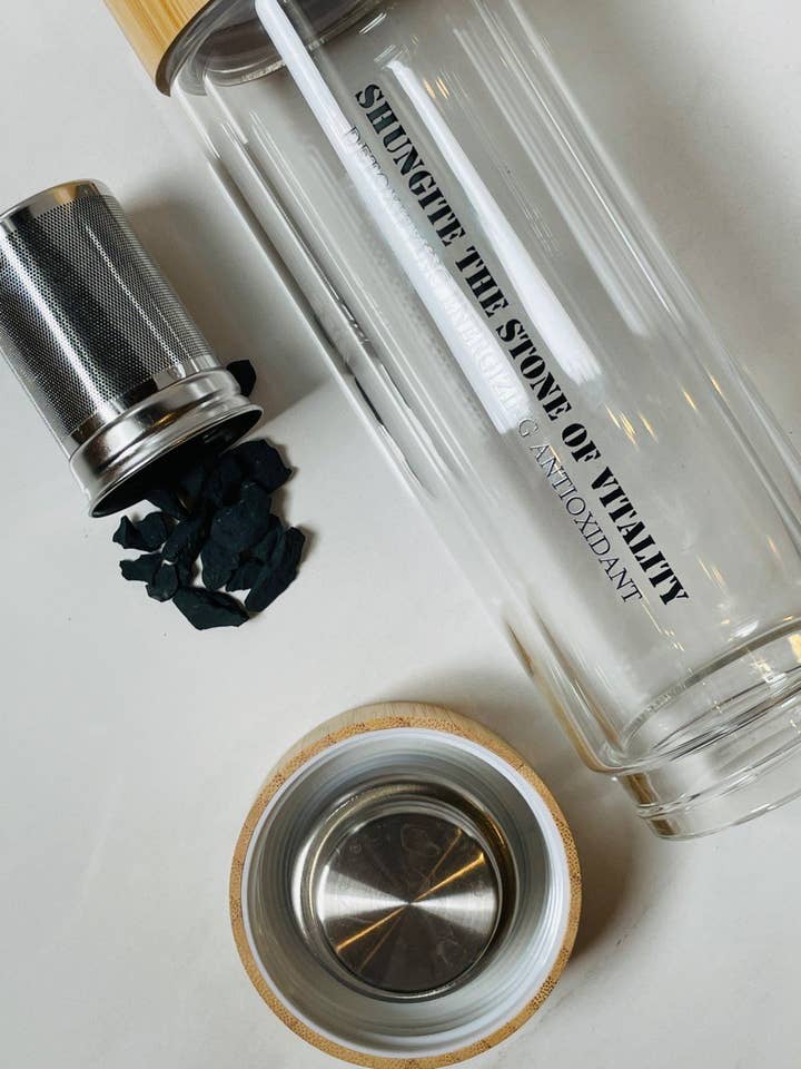 Shungite Water Bottle for wholesale by ShungaLife