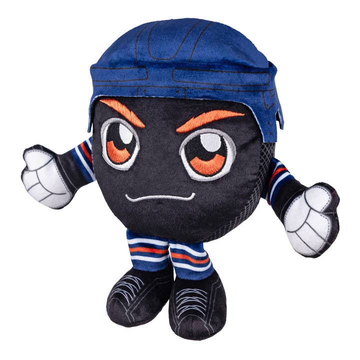 Uncanny Brands - Wholesale Stuffed/Plush Toy - Kids & Baby - Bleacher Creatures Edmonton Oilers 8" Hockey Puck Plush
