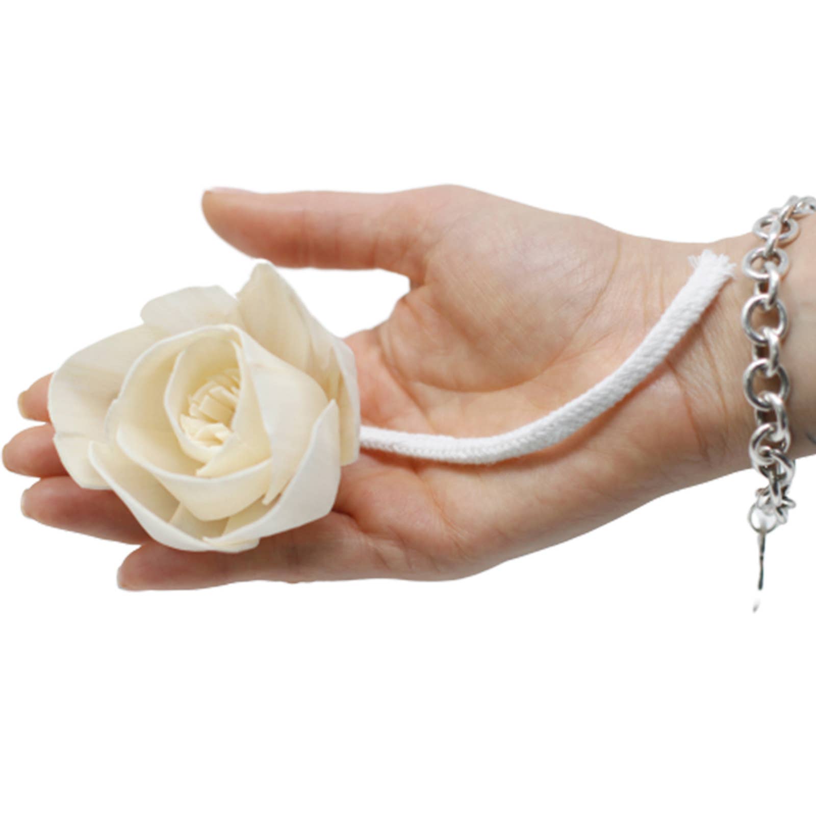 Ancient Wisdom - Vente Fleurs artificielles - Fleurs Diffuseur Naturelles - Grand Lotus sur Corde2