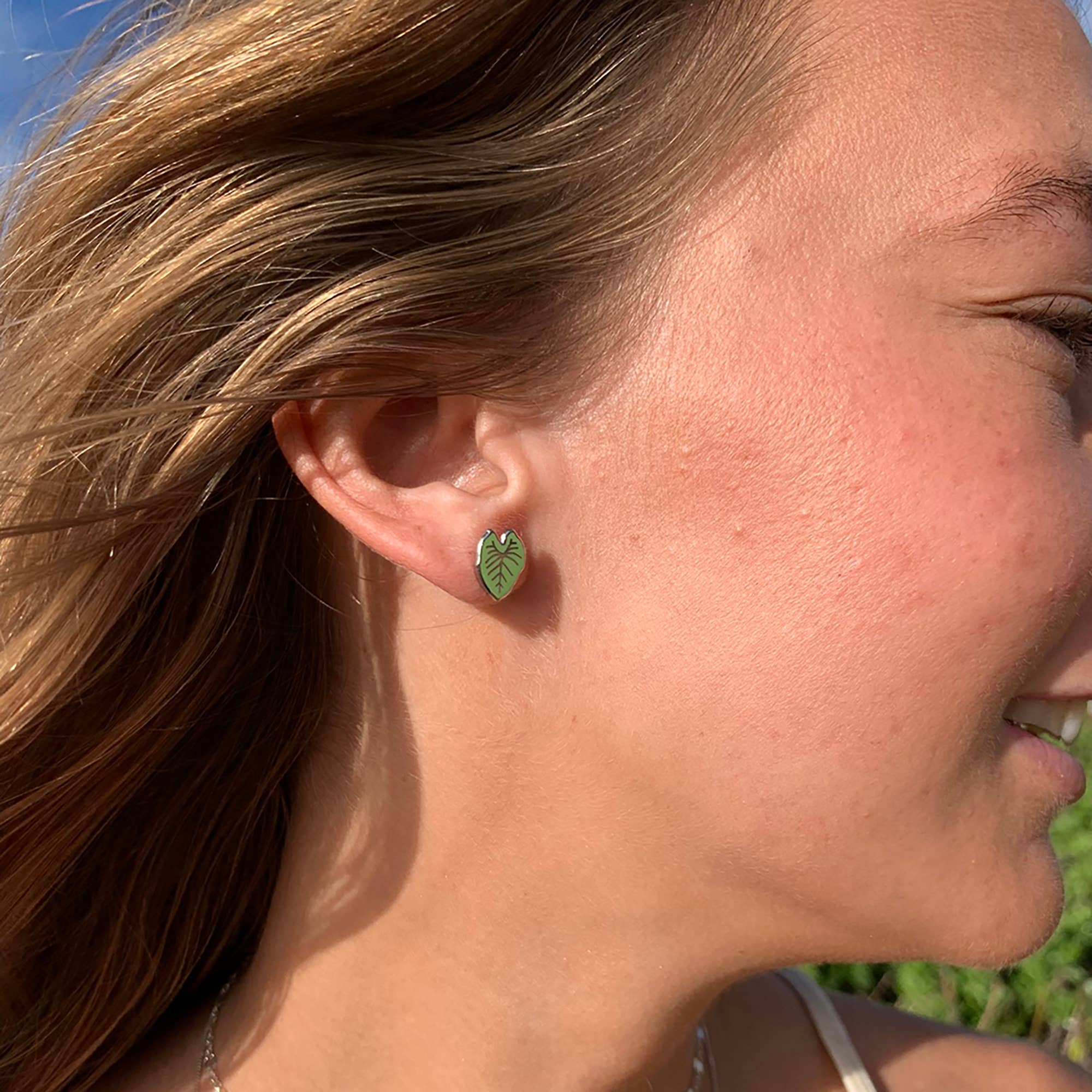 Debby Sato Designs - Wholesale Stud/Post Earrings - Kalo Stud Enamel Earrings1