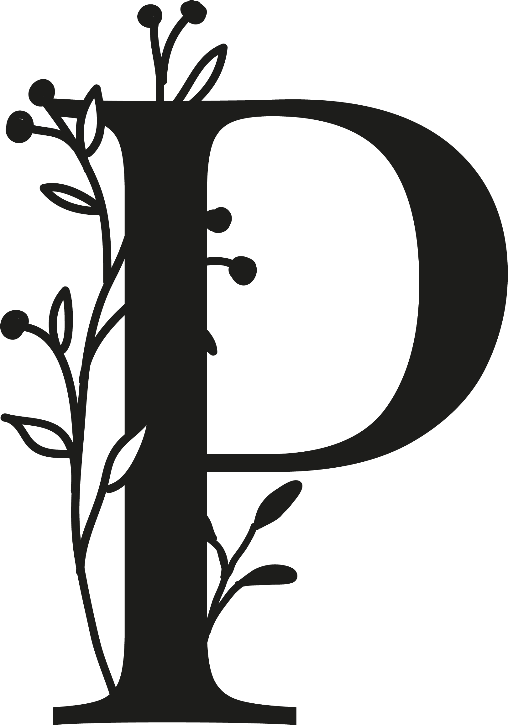 Keystone Steel Co. - Wholesale Wall Accent - Botanical Letter Wall Decor25