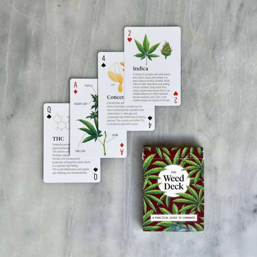 Knowhow Studio - Wholesale Playing Cards - The Weed Deck: Playing Cards about Cannabis2