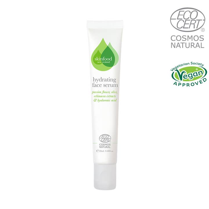 Hydrating Face Serum COSMOS for wholesale by SkinfoodNZ