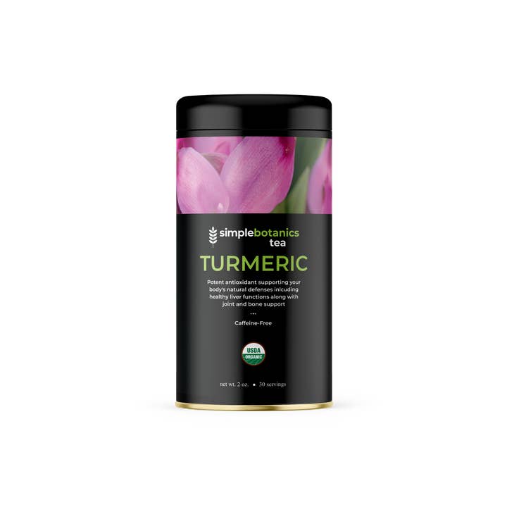Turmeric Tea Bags Organic (Pack of 30 Tea Bags) for wholesale by Simple Botanics