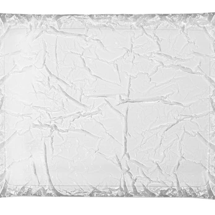 Bandeja para servir de acrílico esmerilado para venta al por mayor de Platex