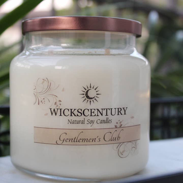 Gentlemen's Club - 20 oz Platform Soy Candles for wholesale by Wickscentury's Natural Soy Candles