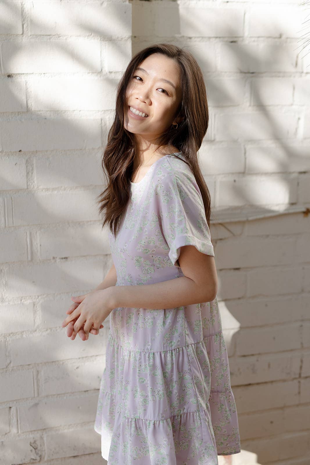 Lily Gray – Engroshandel Kjole - Dame – AD0214A - LAVENDEL - REGELMÆSSIG STØRRELSE17