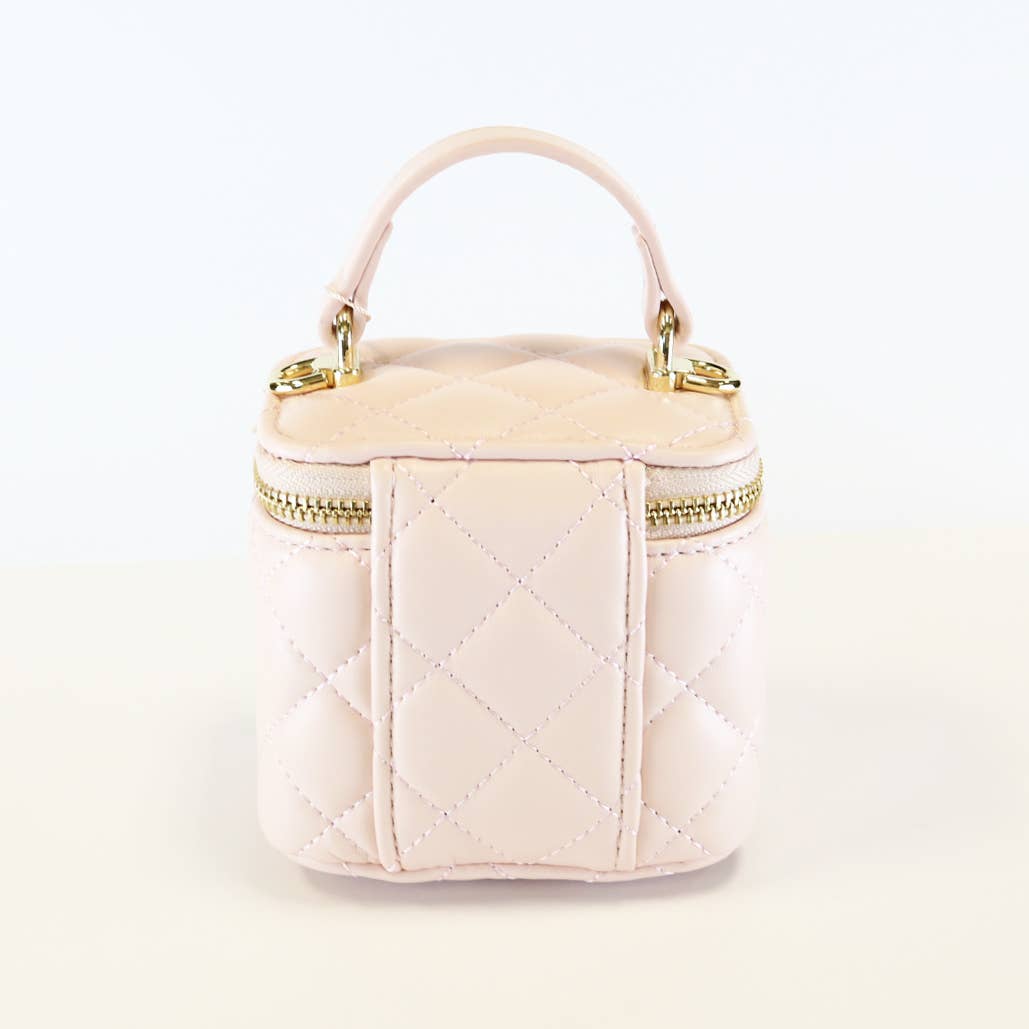 Doe a Dear - Venta al por mayor Accesorio para monedero/bolso - Niños - Bolso acolchado con asa superior y charms P15 B1253 (2 colores)12