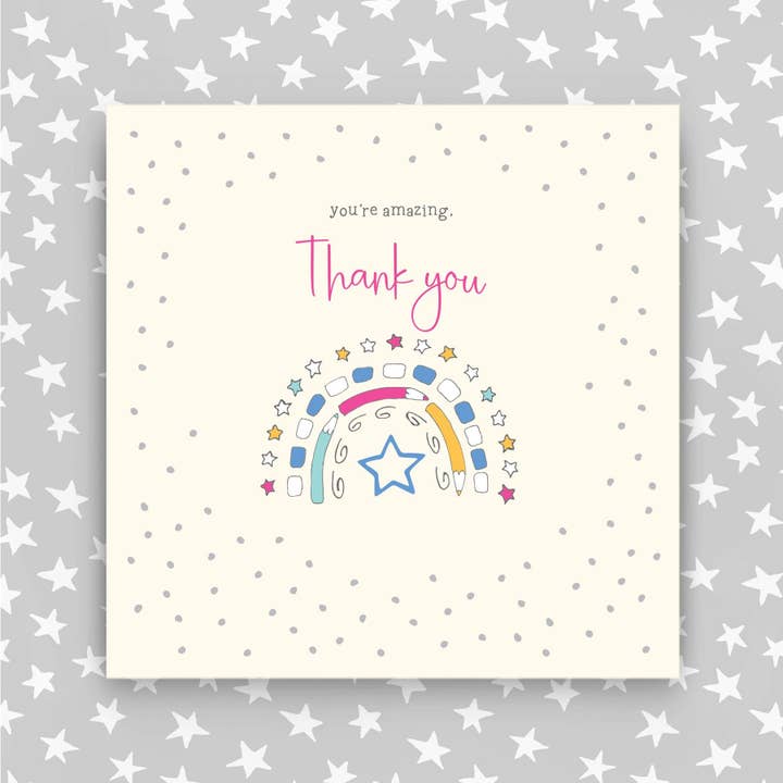 Biglietto di Auguri "Sei Straordinario, Grazie" (GR68) per la vendita all'ingrosso da parte di Molly Mae Ltd