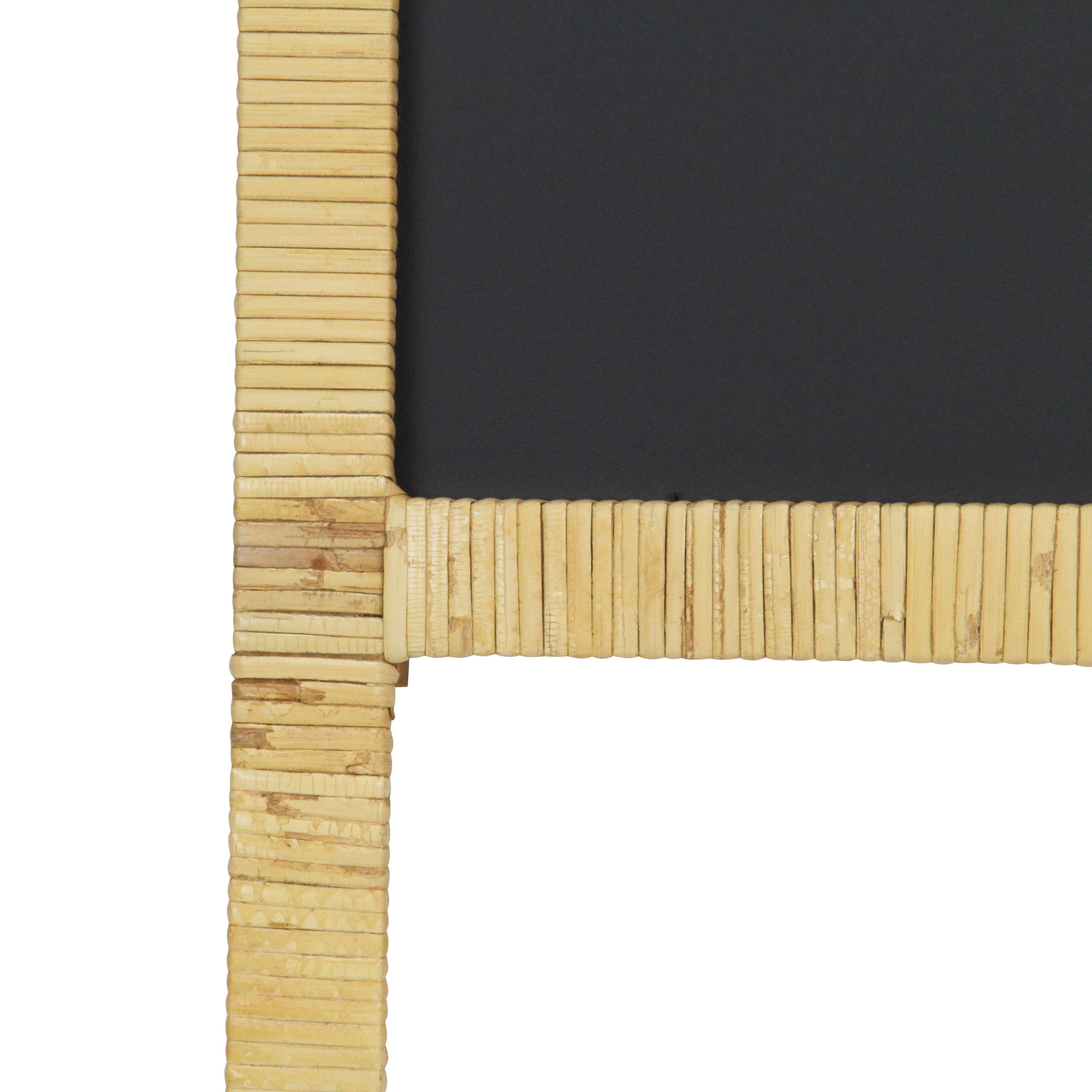 Cheungs Home Decor - Wholesale Chalkboard - Roussilon Curved Rattan Wrapped Standing Chalkboard14