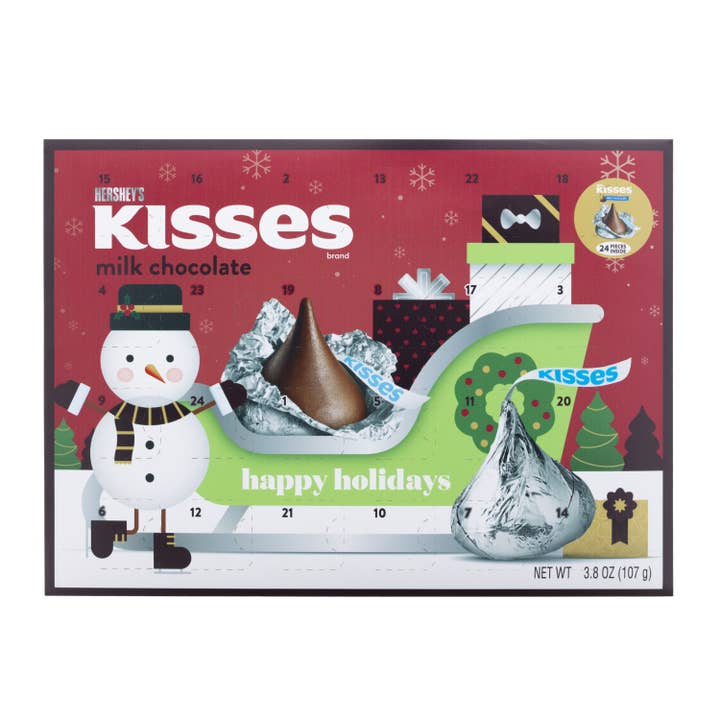 Galerie Candy and Gifts - Wholesale Advent Calendar - Hershey's Kisses Advent Calendar