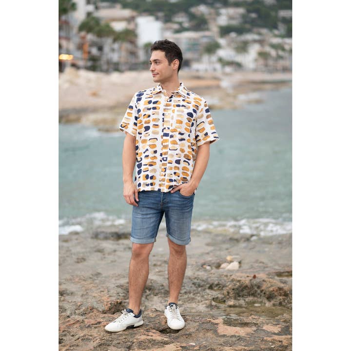 Isla Bonita By SIGRIS Men's Shirt 38770 for wholesale by Isla Bonita By Sigris