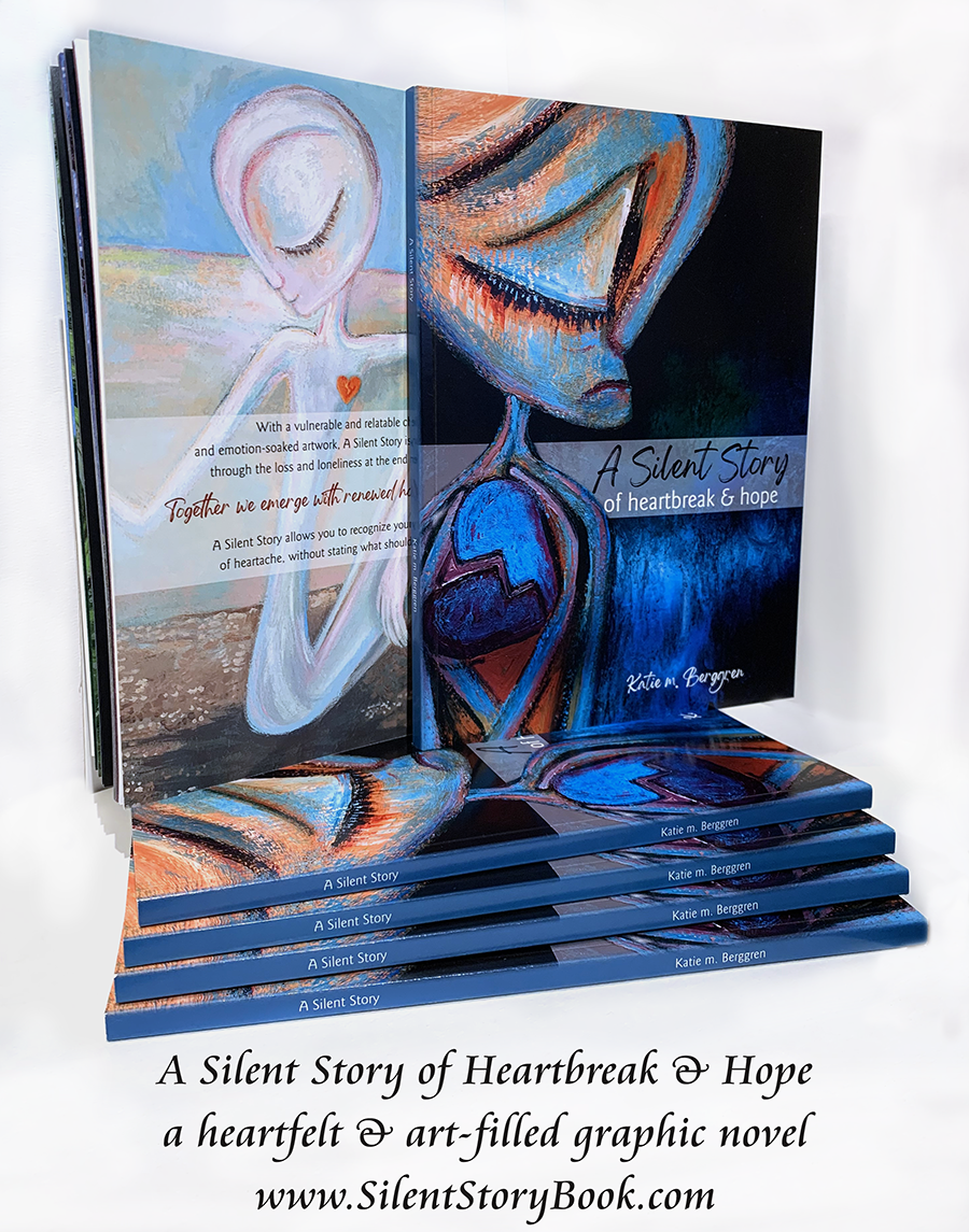 Katie m. Berggren art & design, LLC - Wholesale Graphic Novel - A Silent Story - A Graphic Novel Of Loss, Hope & Friendship8