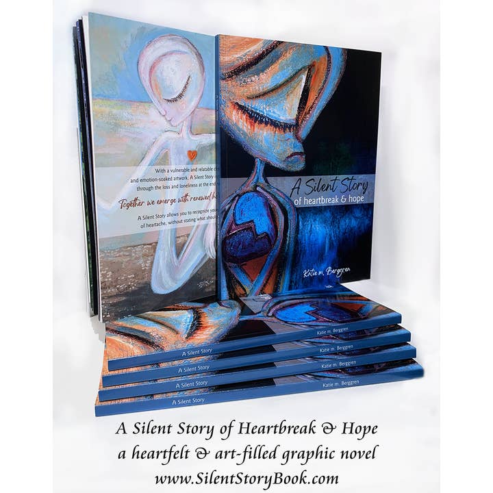 Katie m. Berggren art & design, LLC - Wholesale Graphic Novel - A Silent Story - A Graphic Novel Of Loss, Hope & Friendship8