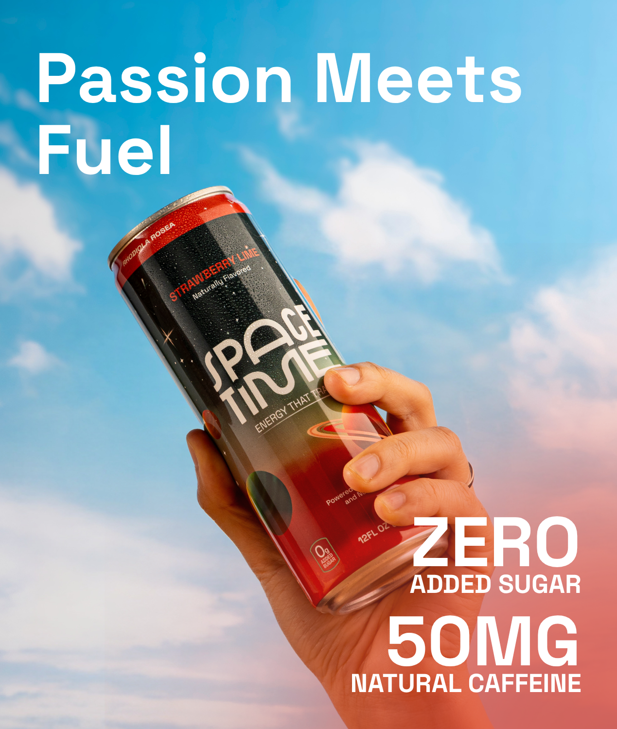 SpaceTime - Wholesale Sports/Energy Drink - STRAWBERRY LIME - (12 Pack)5