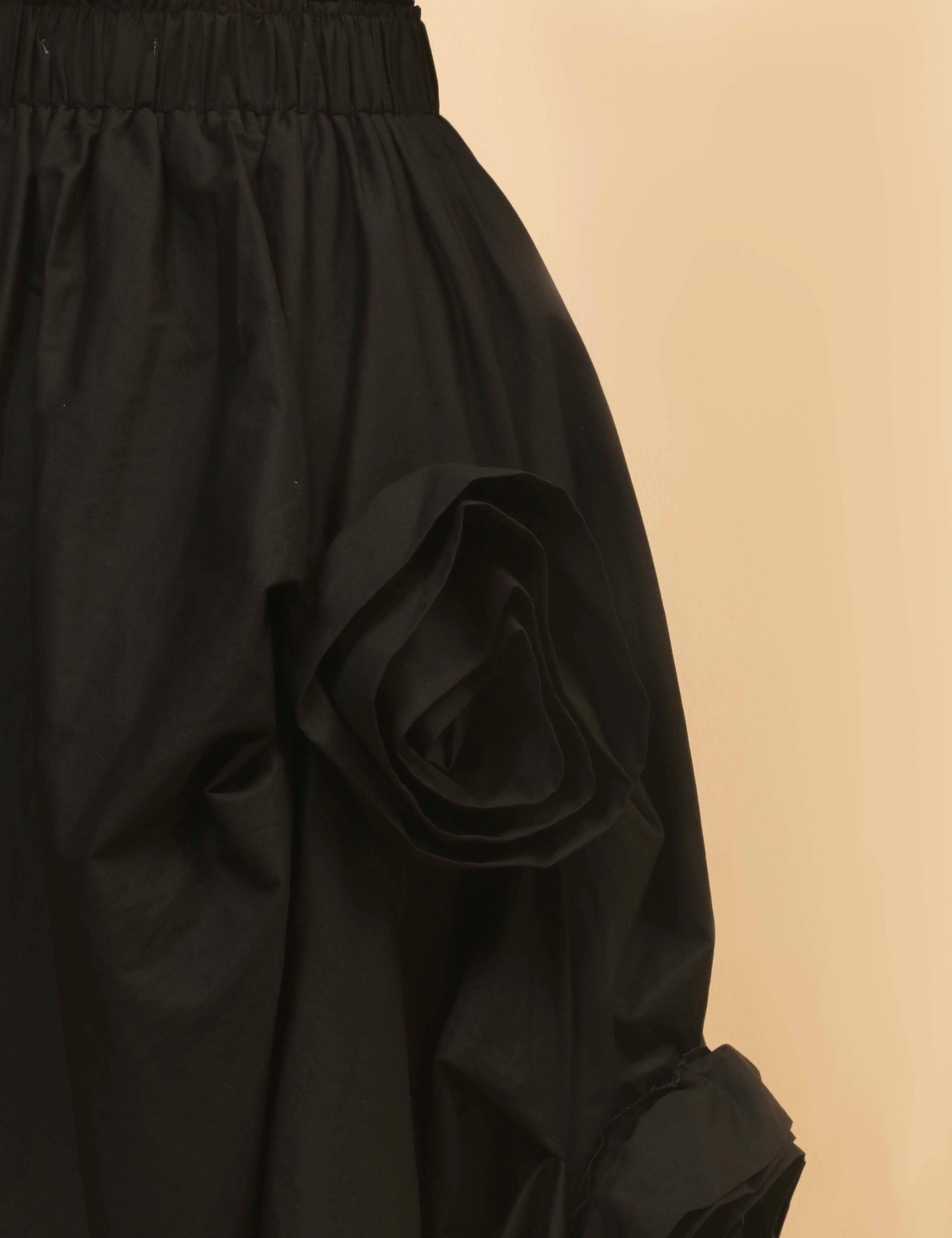 Sweetkama – Saia - Mulher por atacado – Saia Midi Flor Inregular para Senhora SKS470811