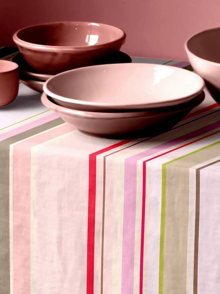 SAKURA tablecloth for wholesale by Les Toiles du Soleil