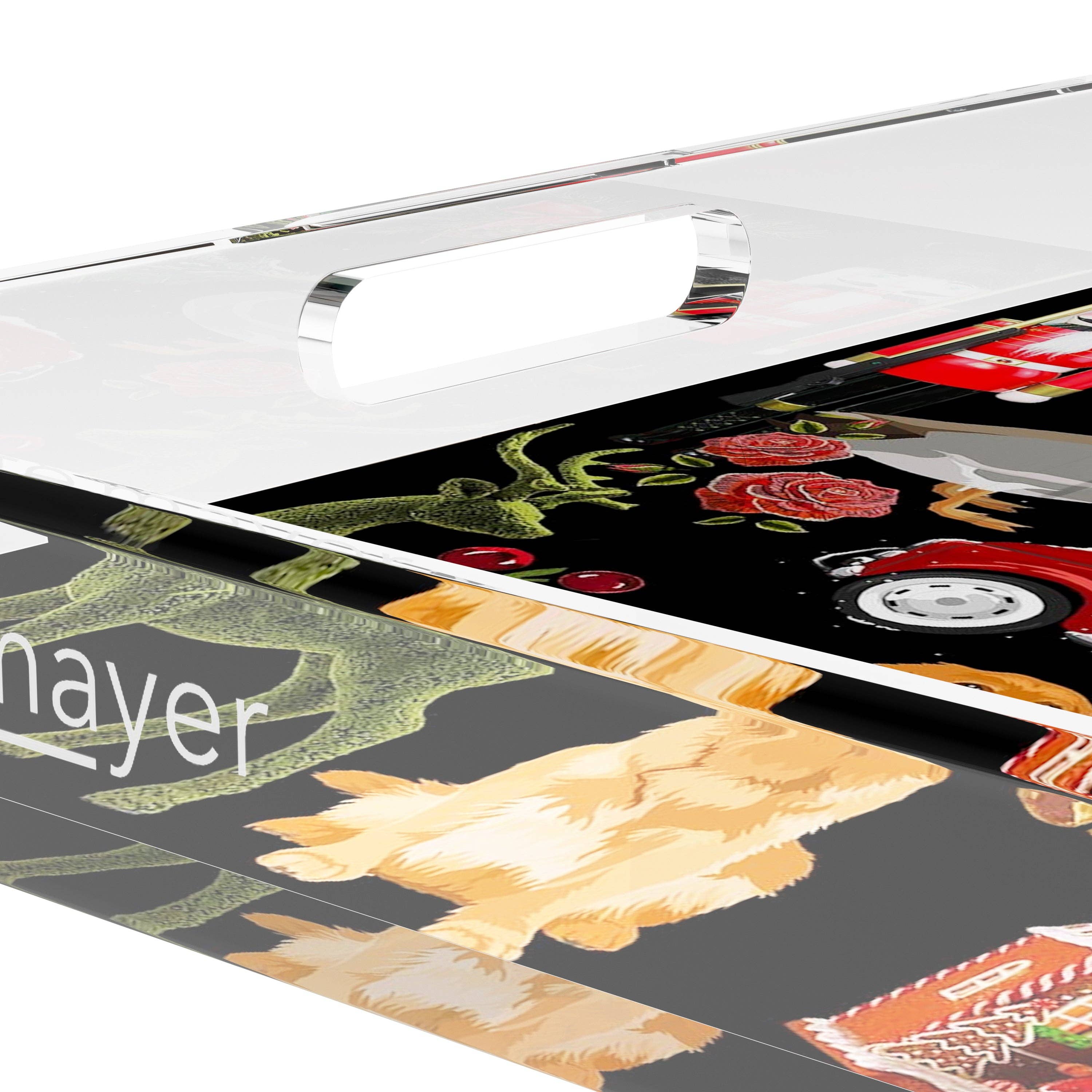 Nicolette Mayer Collection - Wholesale Decorative Tray - Ultimate Christmas Acrylic Square Decorative Tray7