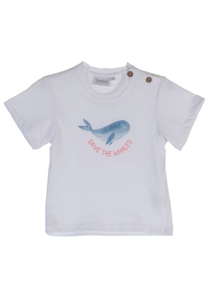T-shirt Baleia B2825.B282 por atacado de Tartaleta
