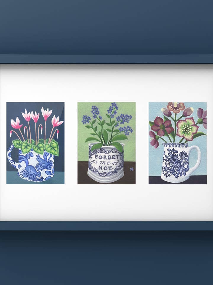 Woodland Walk Print by Susie Hamilton for wholesale by Susie Hamilton Art