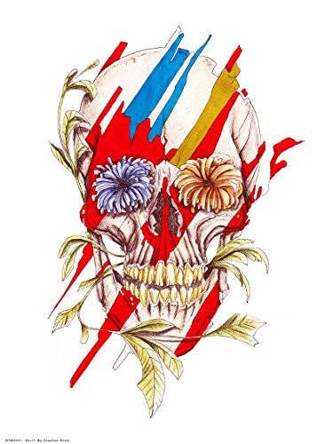 Lámina de póster Skull Pop, 30 x 40 cm para venta al por mayor de On The Wall Art Ltd