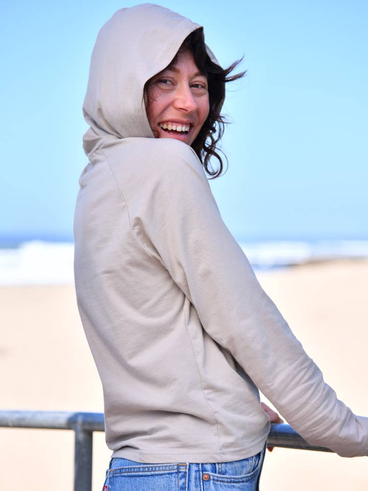 Langarmhemd mit Kapuze für den Großhandel von Zig Zag Asian Collection