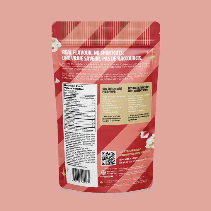 EATABLE Popcorn - Wholesale Popcorn - Jingle Bell Pops ✨ White Chocolate Christmas Popcorn 3