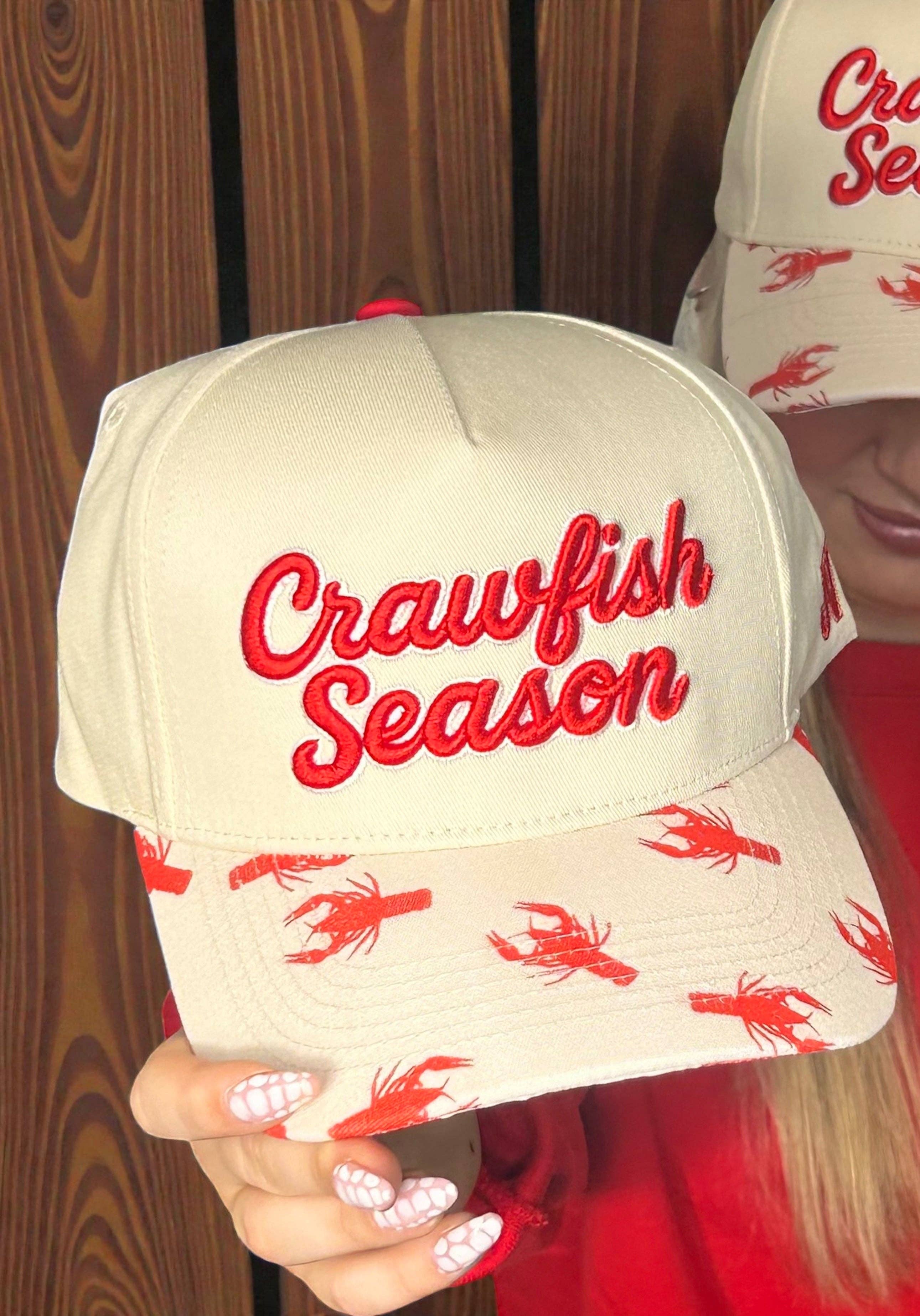 6j Threads LLC - Wholesale Trucker Hat - Women's - Crawfish Season Cap ( 2nd restock* Pre-Order ship date 2/16)1