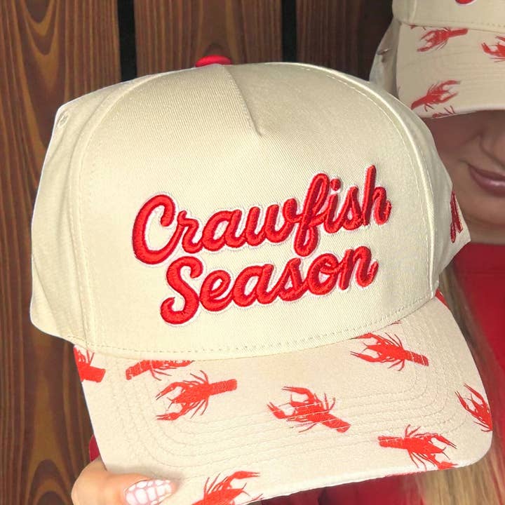 6j Threads LLC - Wholesale Trucker Hat - Women's - Crawfish Season Cap ( 2nd restock* Pre-Order ship date 2/16)1