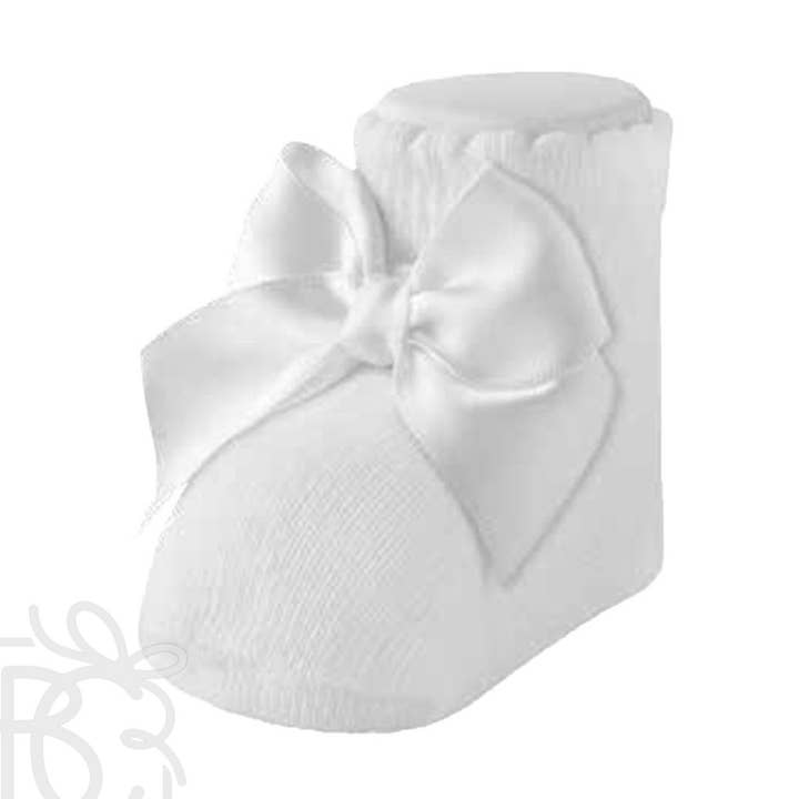 Newborn Bow Socks - Gift 2 for wholesale by Carlomagno