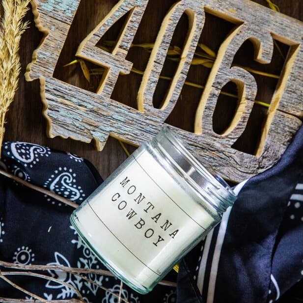 Hyalite & Co - Wholesale Jar/Filled Candle - Montana Cowboy0