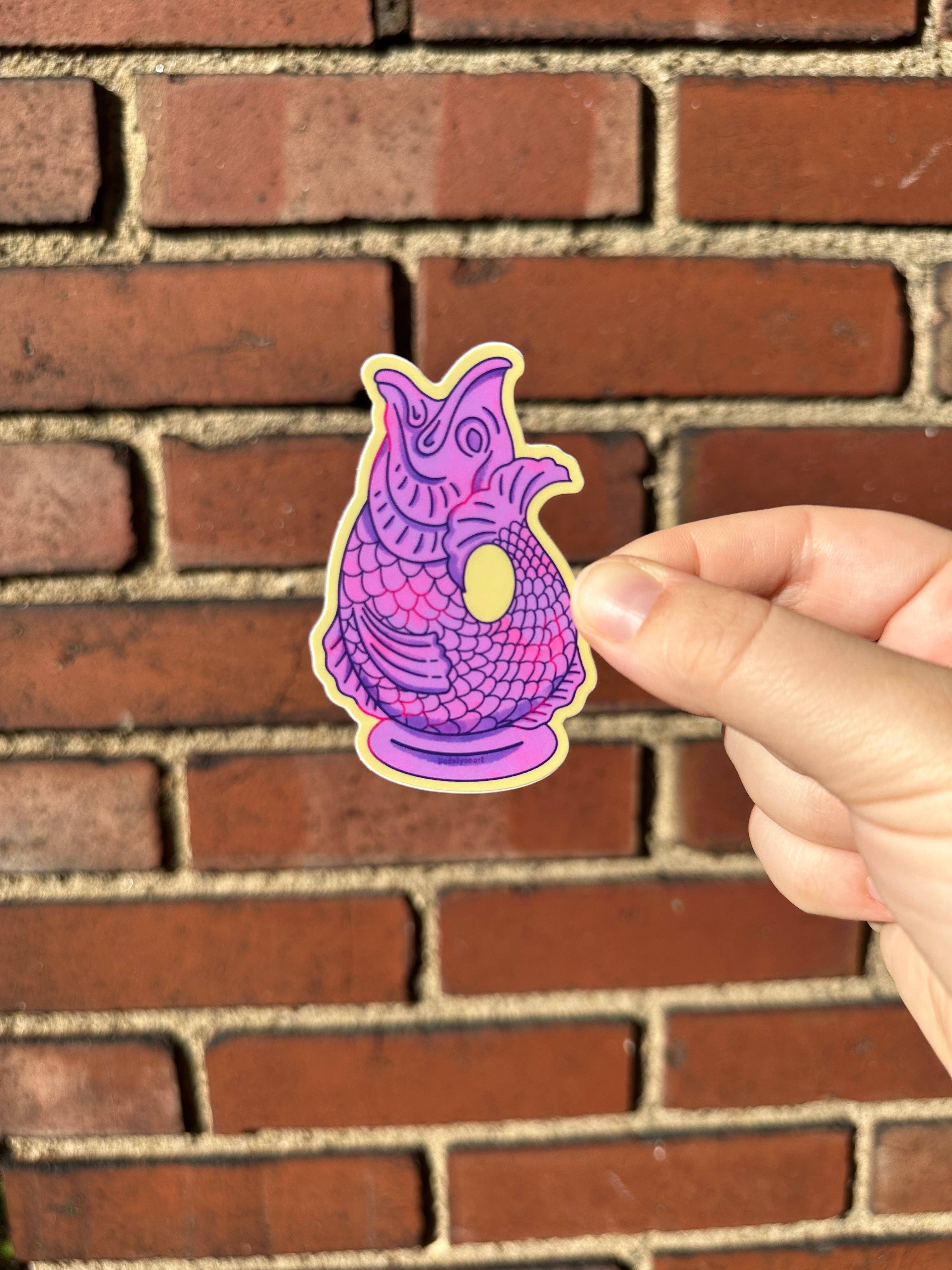 liadelyonart - Wholesale Sticker - Gluggle Jug Vinyl Sticker, 3x2in2