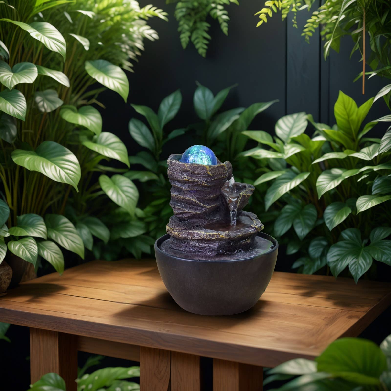 Zen'Arôme - Vendita all'ingrosso Decorazione natalizia - Fontana da interno Cascata Zen Decorazione Rilassante Guru10