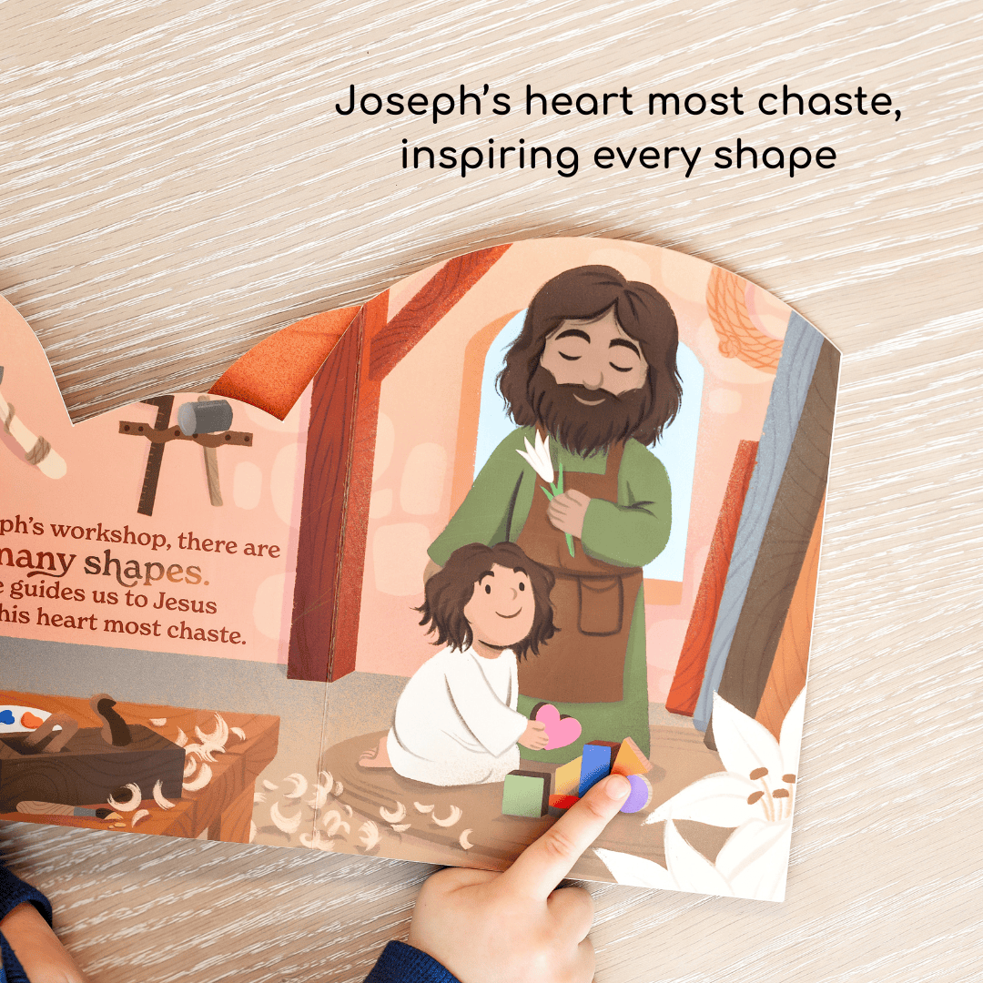 The Little Rose Shop - Wholesale Book - Kids - Joseph's Workshop of Shapes Board Book3