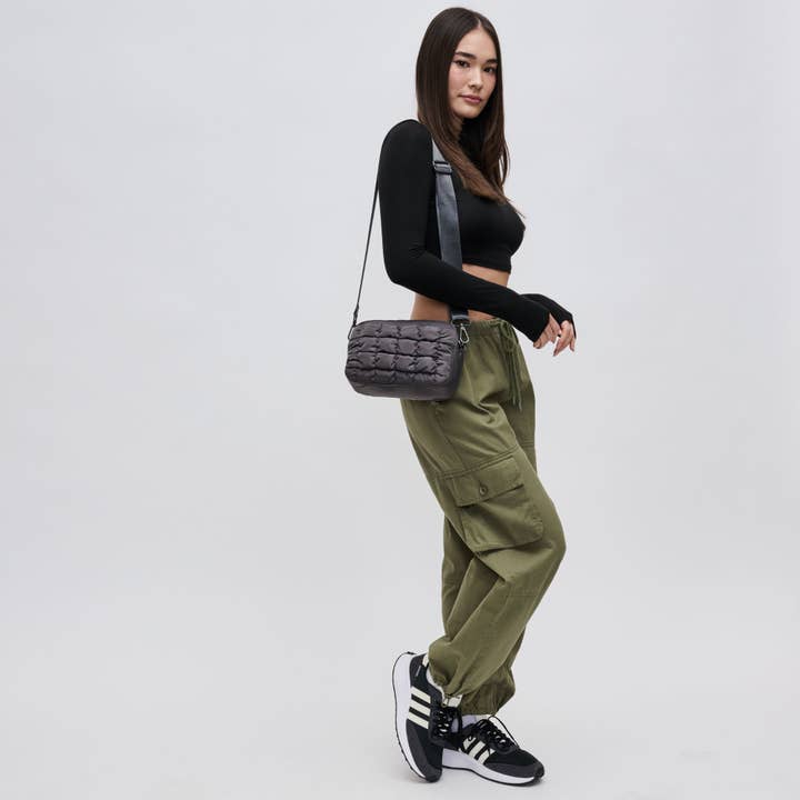 Sol and Selene - Wholesale Crossbody Bag - Women's - Inspiration - Quilted Puffer Nylon Crossbody50