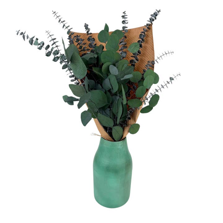 Andaluca - Wholesale Dried/Pressed Flowers - Silver Dollar & Baby Eucalyptus 8 ounce Preserved Bundle