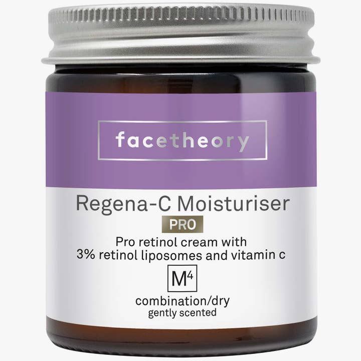 Crème hydratante Regena-C M4 PRO pour la vente par facetheory vegan skincare