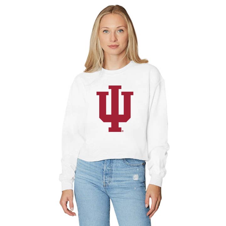 Indiana Hoosiers Crewneck for wholesale by Lojo Collegiate Apparel