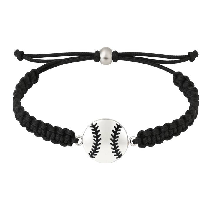 Softbalarmband met touwtje - Kies een kleur voor wholesale door Sportybella