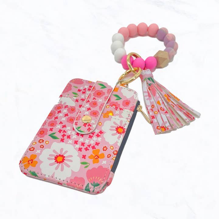 Suzie Q USA - Vendita all'ingrosso Portafogli - Donna - Portachiavi e portafoglio floreale0