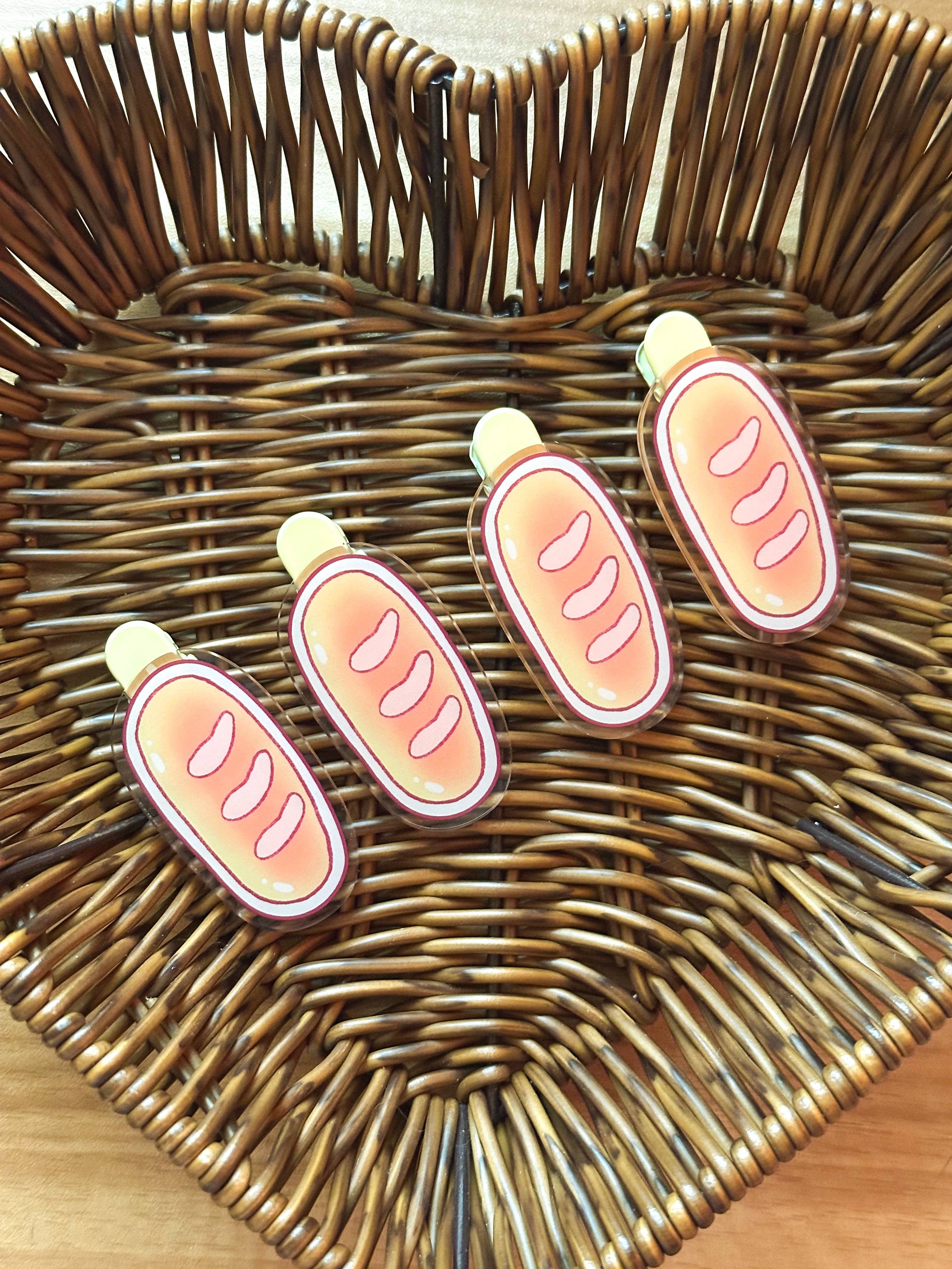 lu bremer design - Wholesale Hair Clip - Women's - bread baguette hair clip6