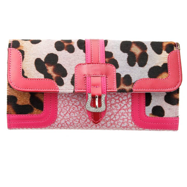 Porte-monnaie « Miami » rose pour la vente par Crocus