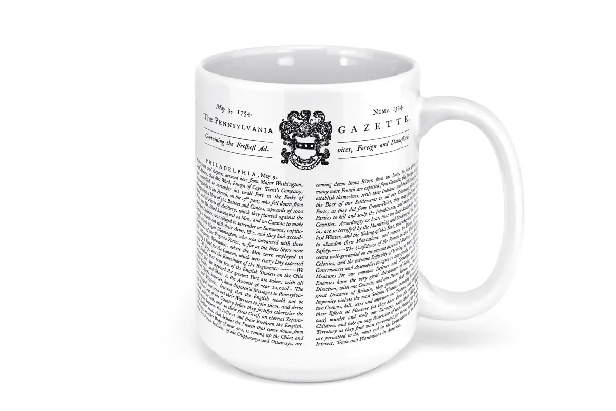 Well Told - Wholesale Coffee Mug - Join or Die Symbol - Historical - Ceramic Coffee Mug - 15 oz1